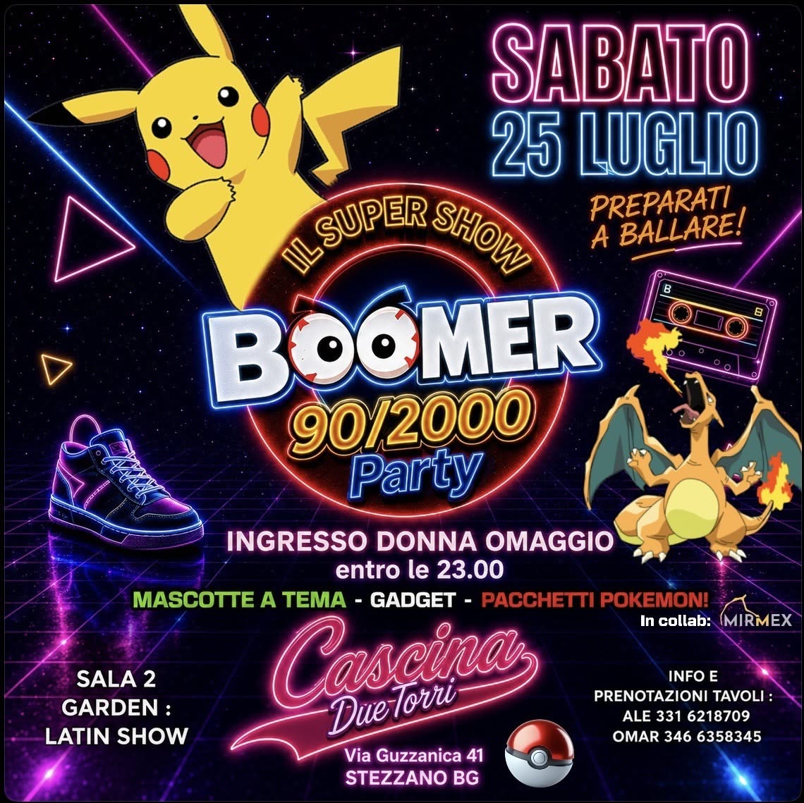 Il super show 90 2000 🎶 2 sale aperte : disco + latino