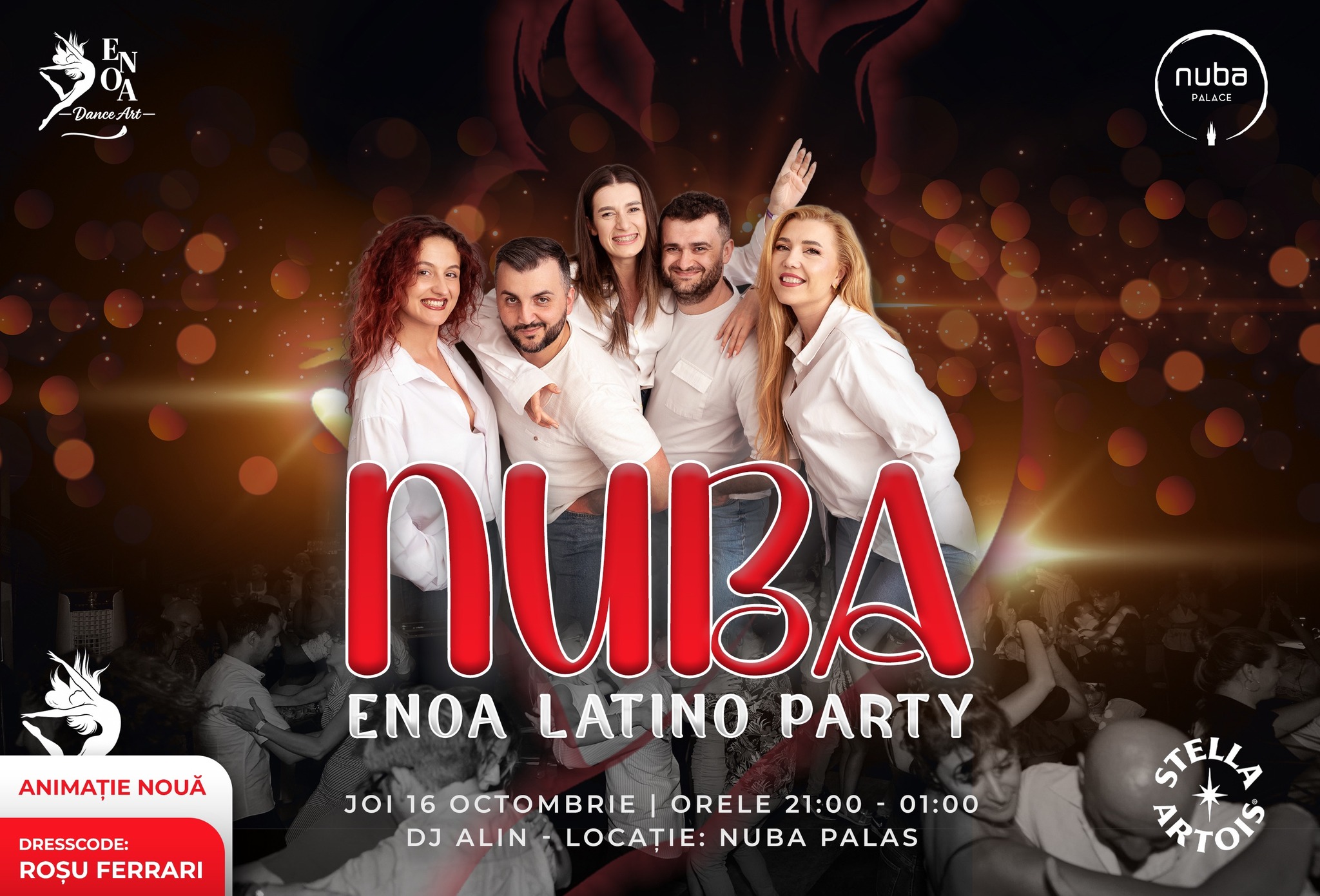 LATINO PARTY Nuba Animație în premieră