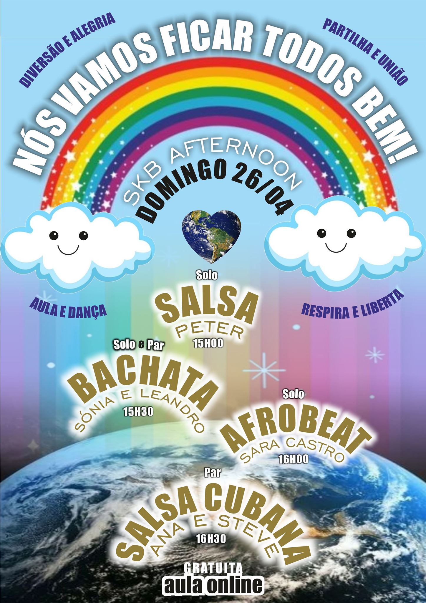 SKB Afternoon - 26 de Abril - Aulas Online gratuitas