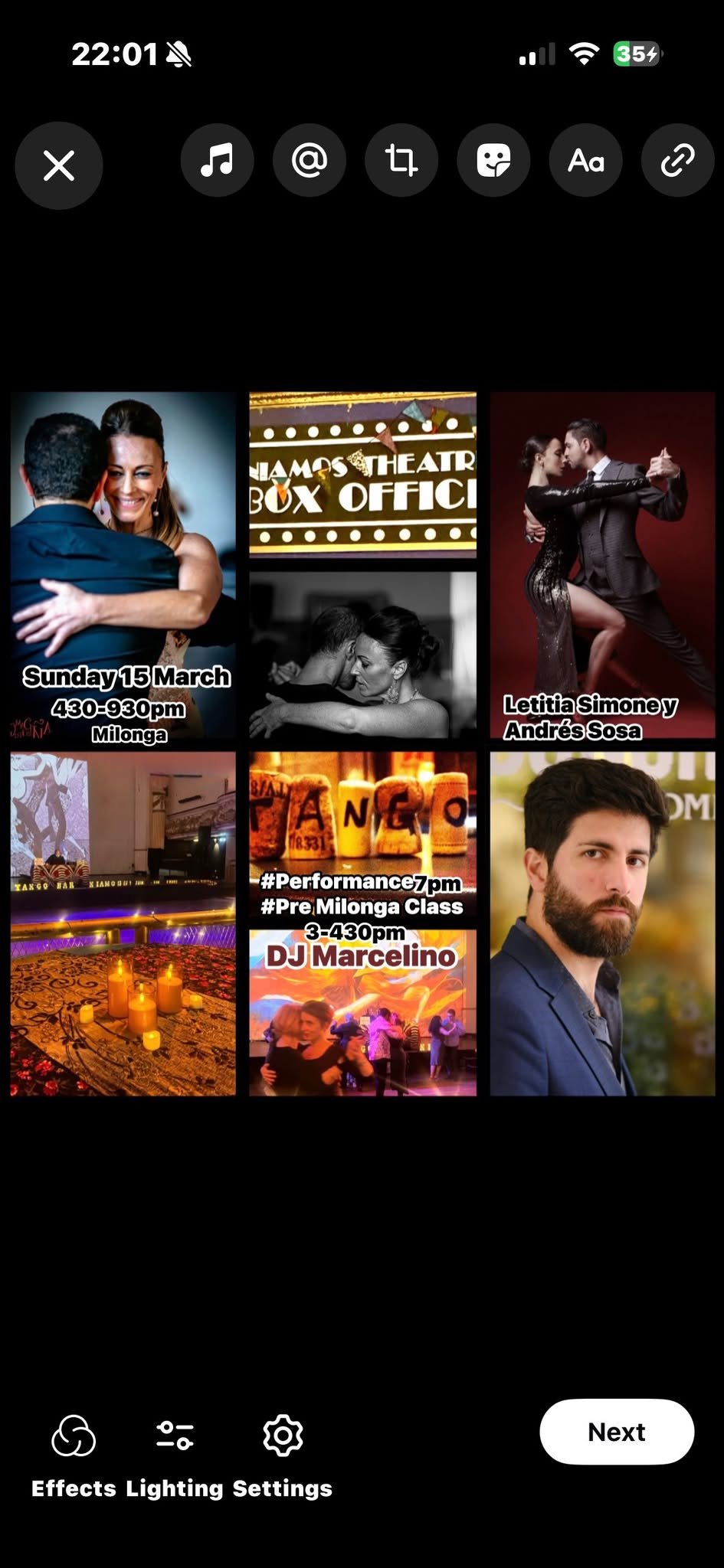 Niamos Theatre Milonga Guest Performance & Class