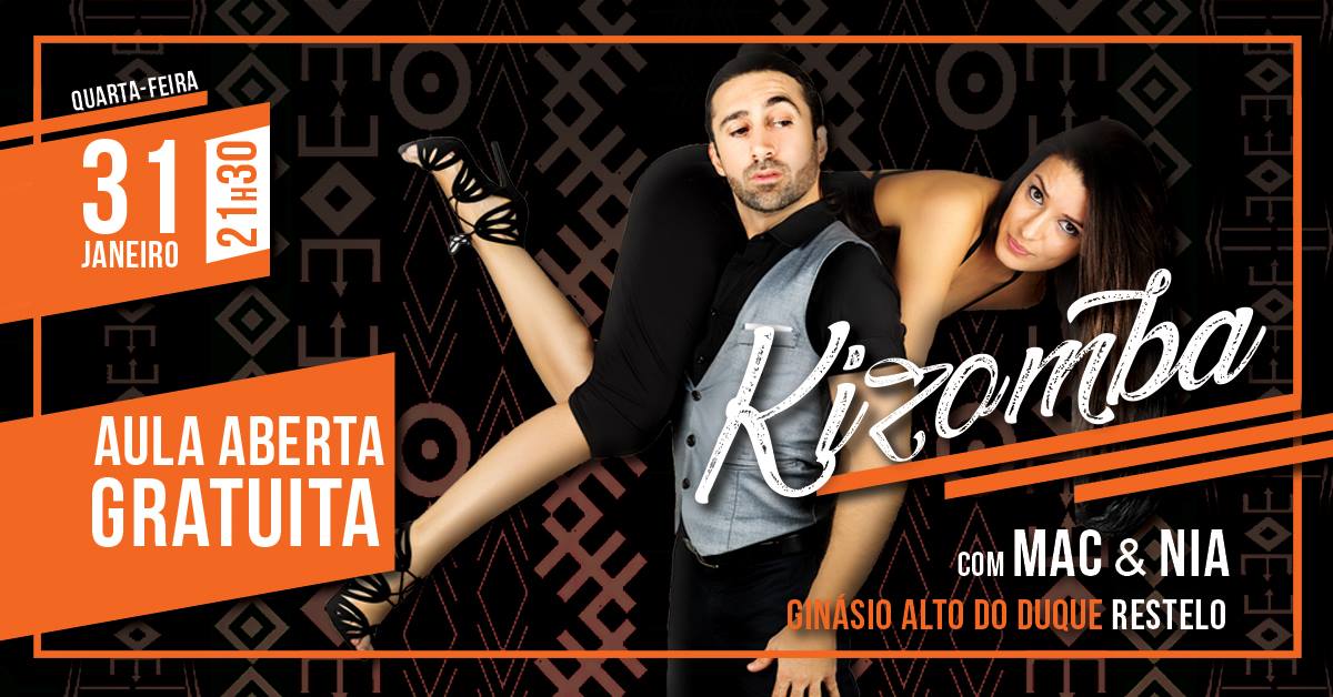 Kizomba: Aula Aberta Gratuita no Restelo