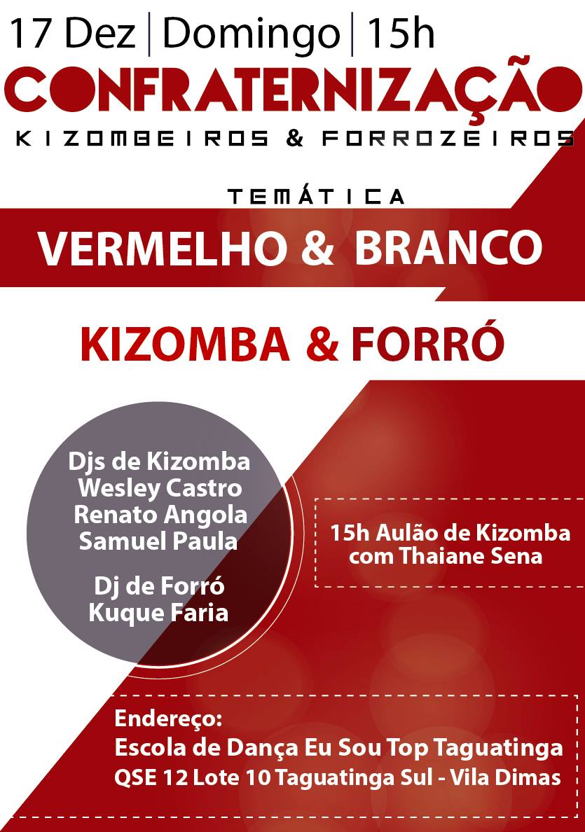 Confraternização - Kizombeiros & Forrozeiros