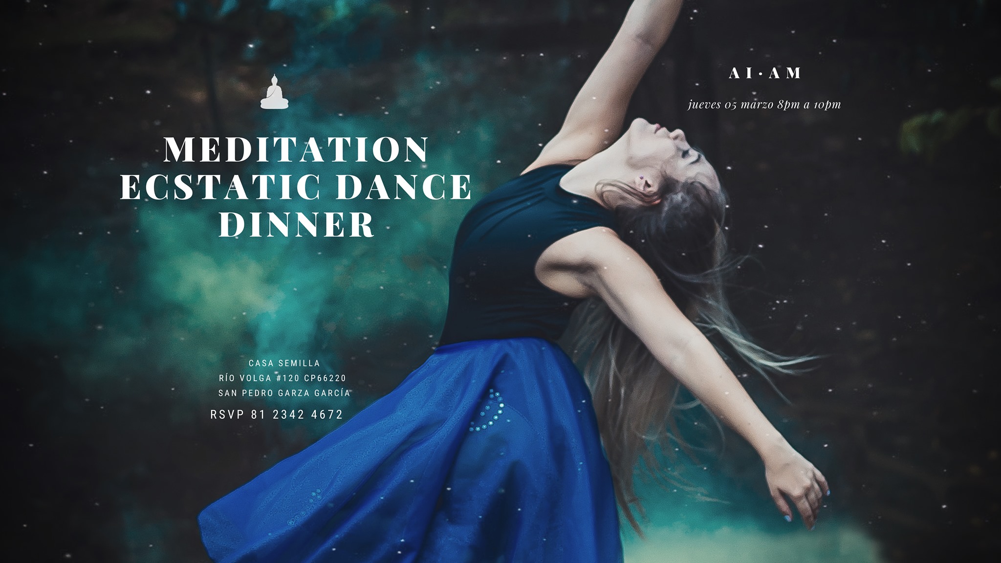 AI·AM Meditation, Ecstatic Dance & Dinner
