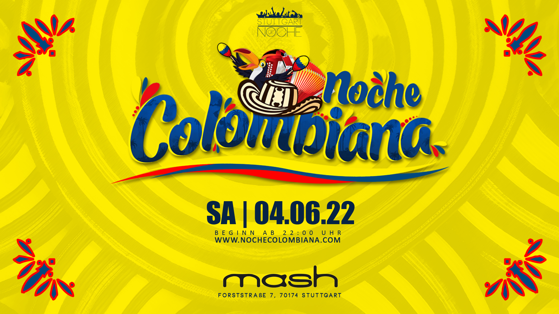 Noche Colombiana - Mash, Stuttgart