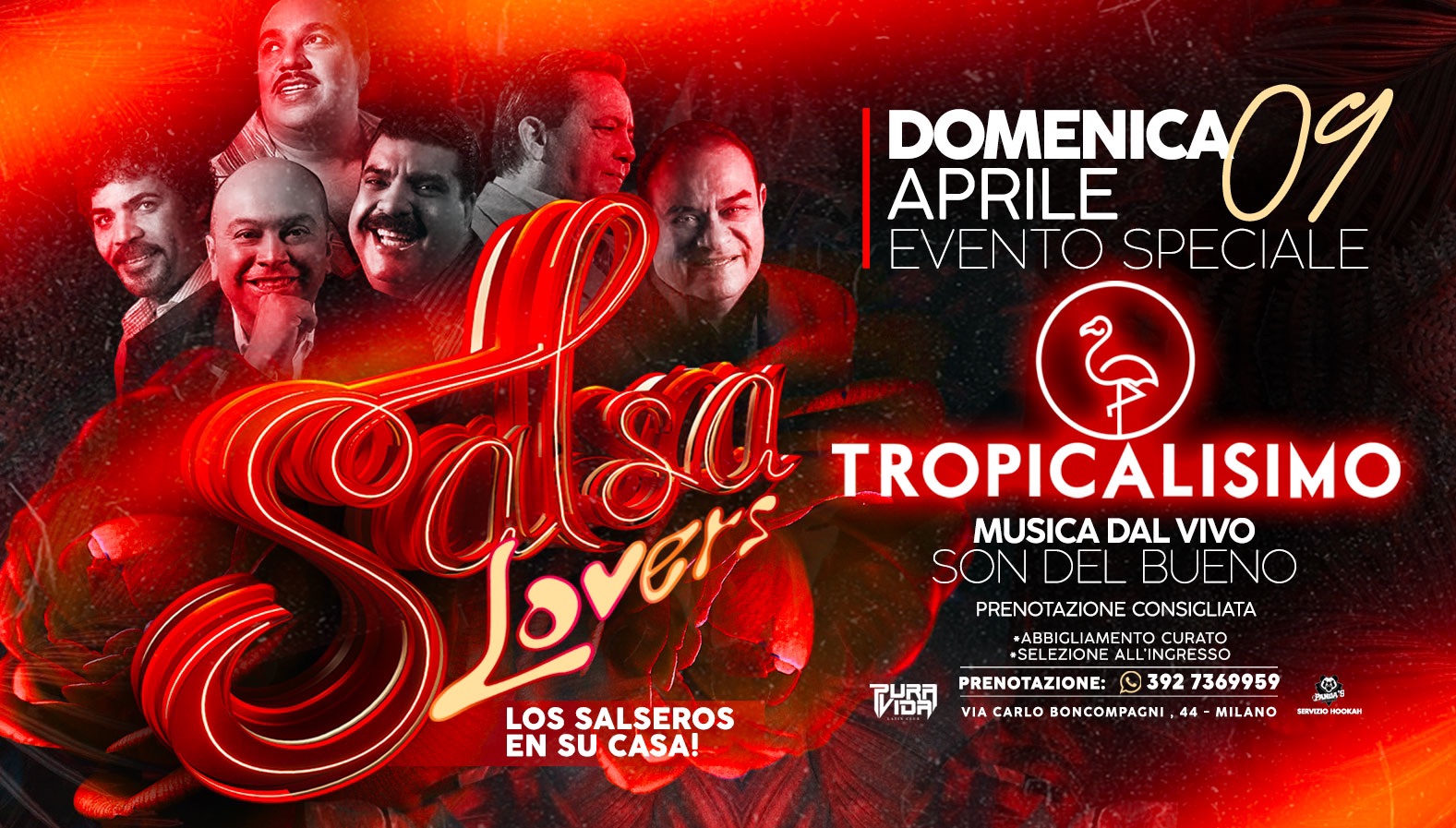 SALSA LOVERS domenica 09 aprile!