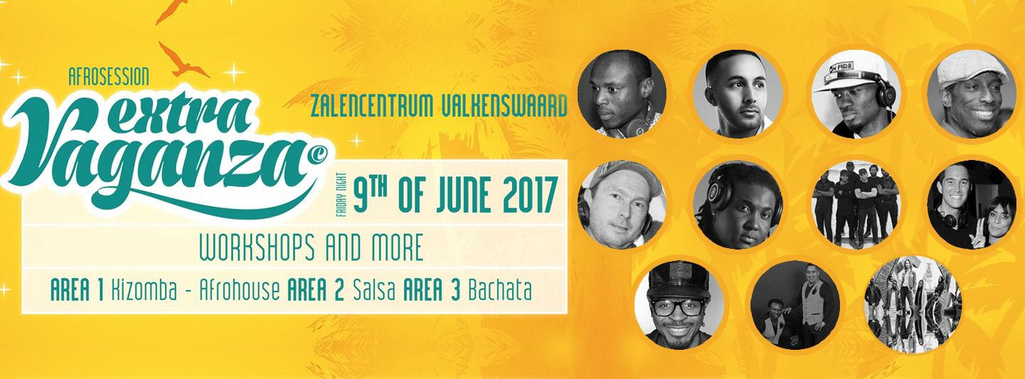 AFROSESSION EXTRAVAGANZA 3 Areas Caribbean Night