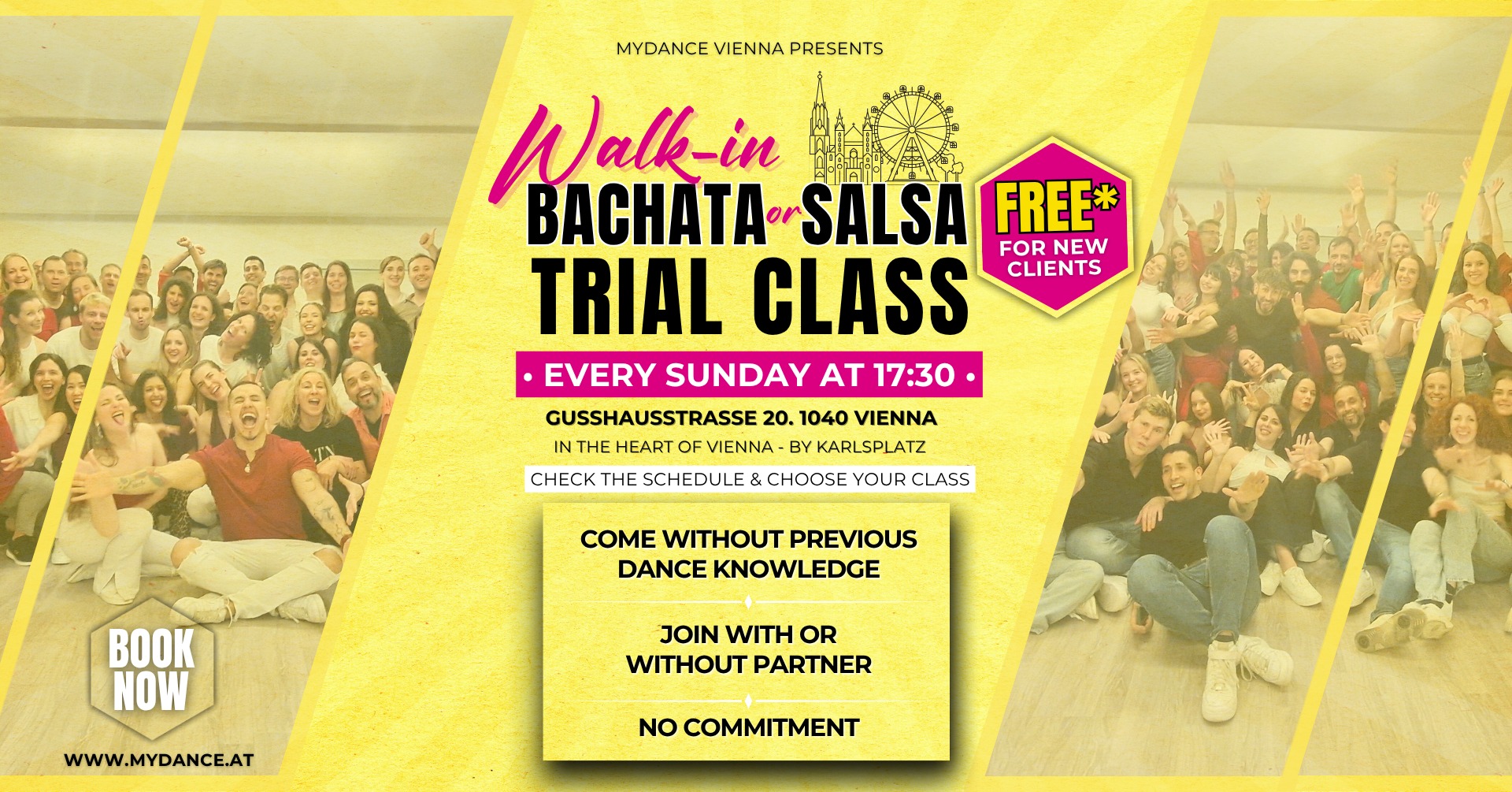 FREE* TRIAL CLASS Every Sunday at MyDance