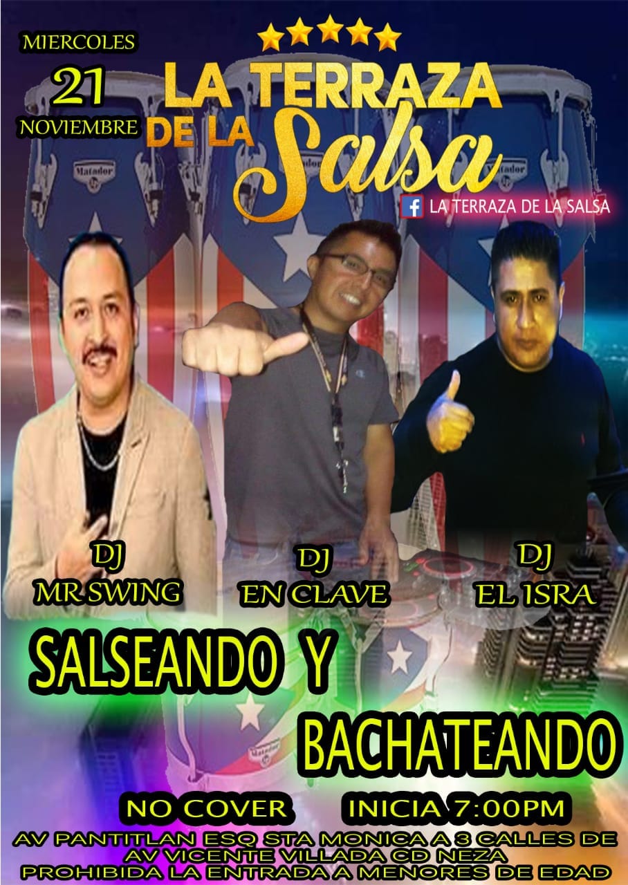 Salseando Y Bachateando En La Terraza De La Salsa