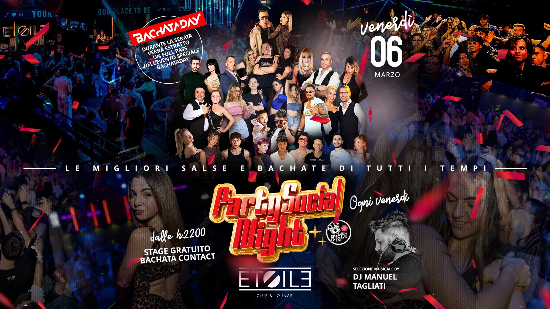 VENERDÌ 06 MARZO 💃🏻🕺🏿 PARTY SOCIAL NIGHT