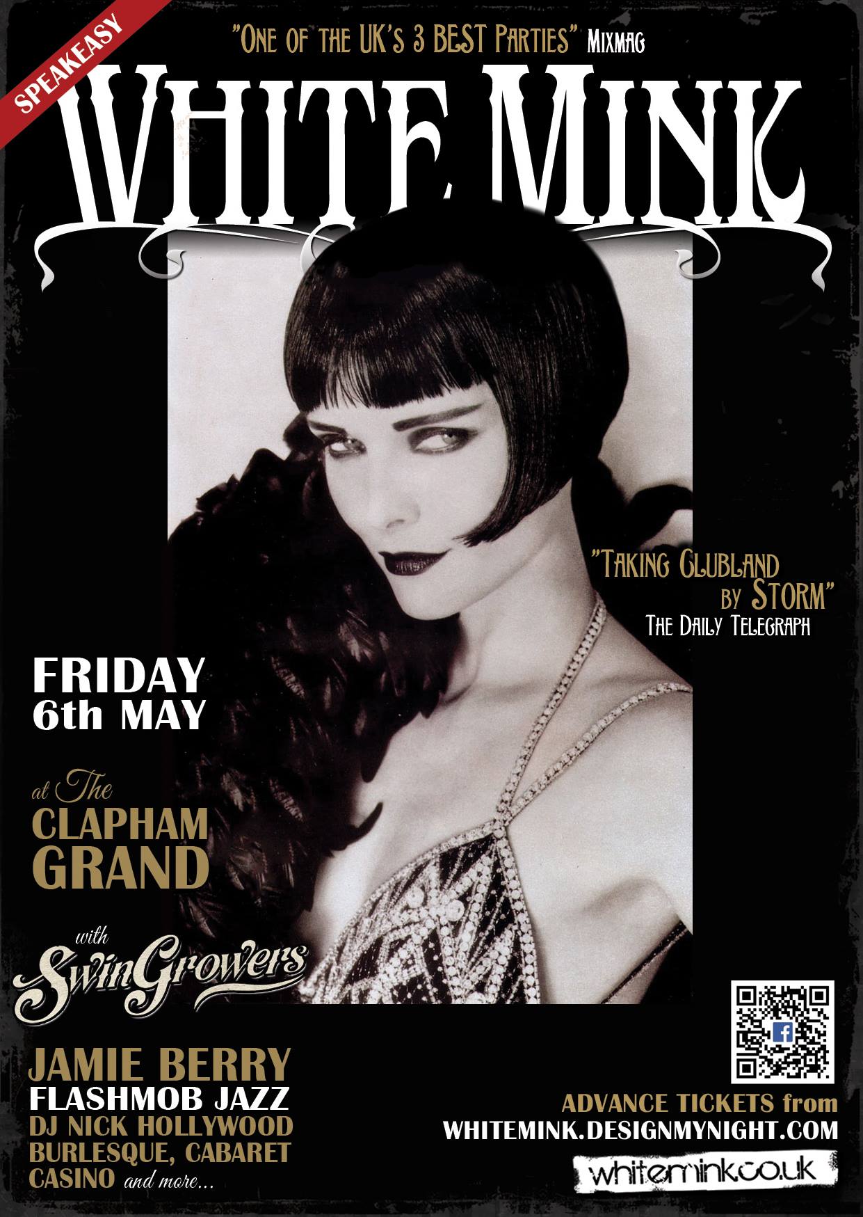 WHITE MINK - LONDON - MAY