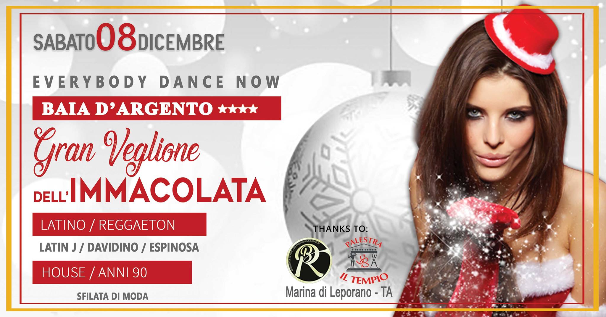 Sab 8 Dic Hotel Baia D'Argento: Gran Veglione dell'Immacolata