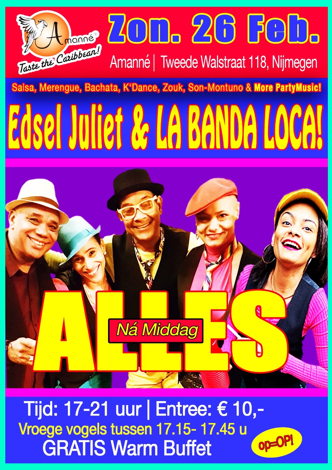 Nijmegen: Edsel Juliet & La Banda Loca