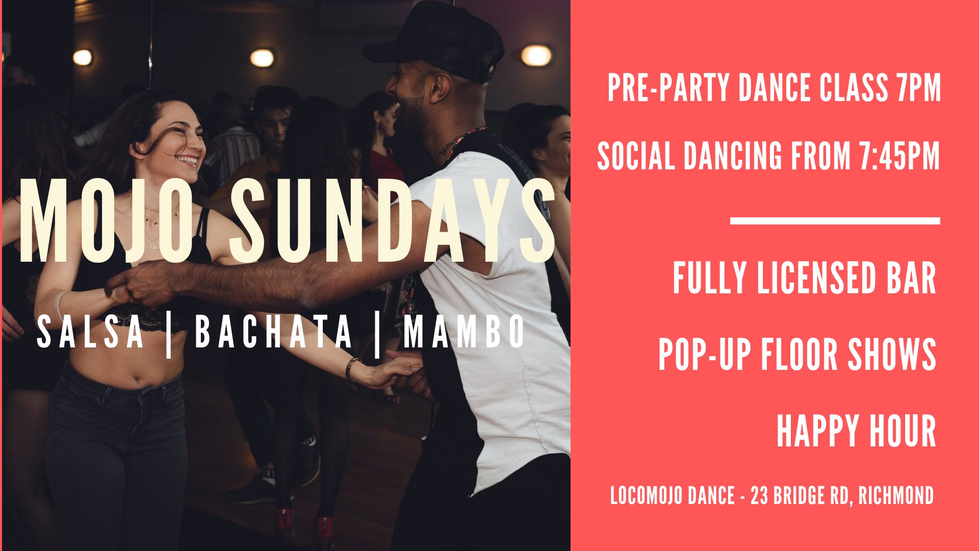 Mojo Sundays -Latin Dance Social & More