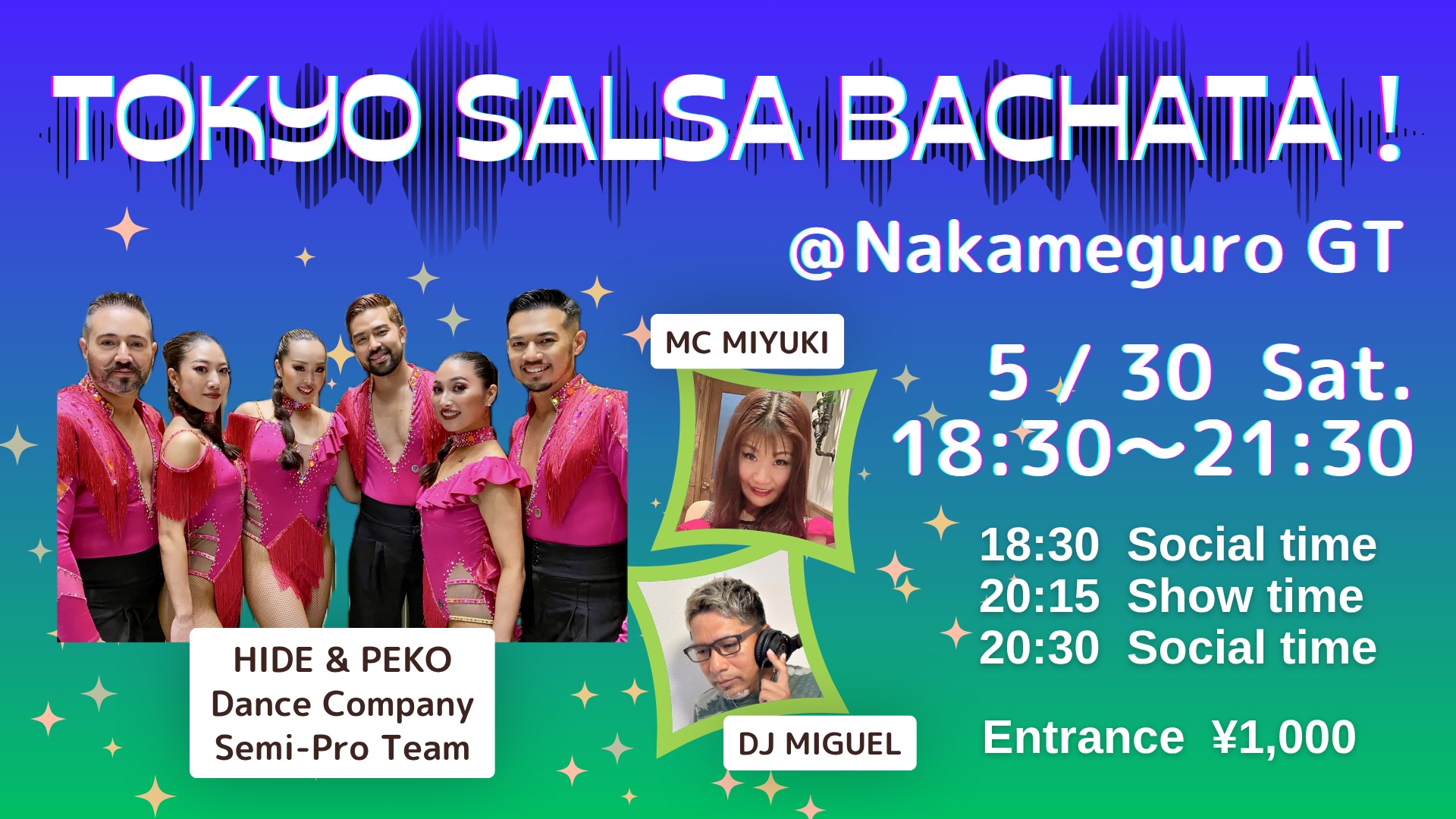 TOKYO SALSA BACHATA!
