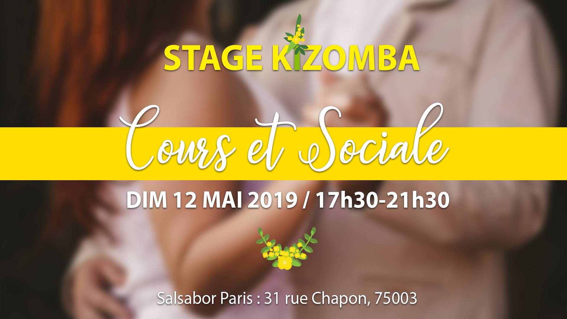 Stage de Kizomba (cours + sociale)