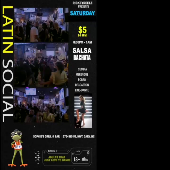 SALSA BACHATA vs LATIN MIX Only $5 (B4 9pm!)