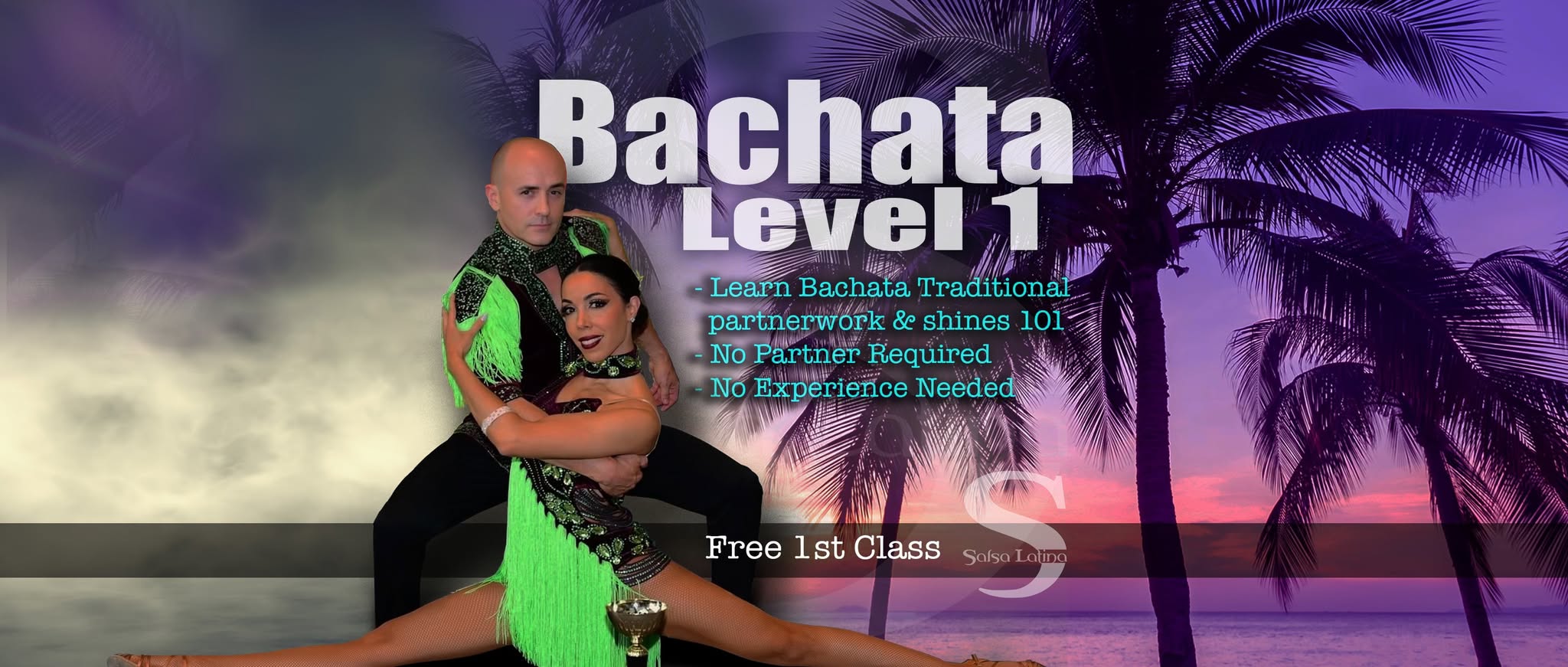 Bachata Beginners Latin Dance Course - Wednesdays