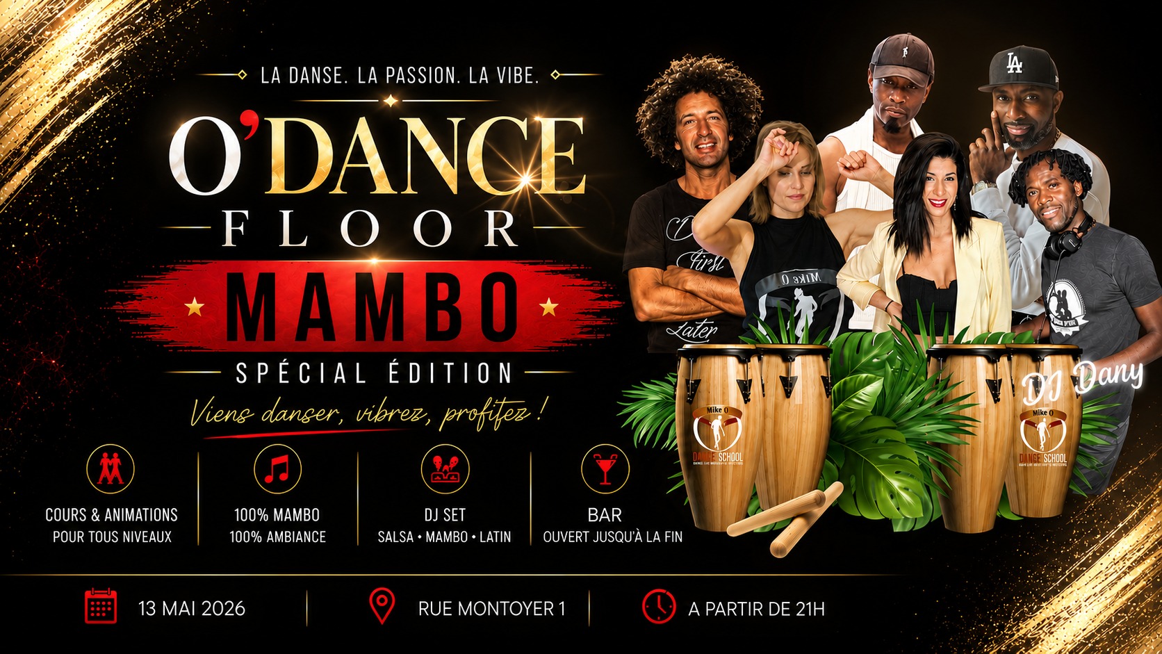 O'DANCE CLASSES Every Wednesday In Brussels