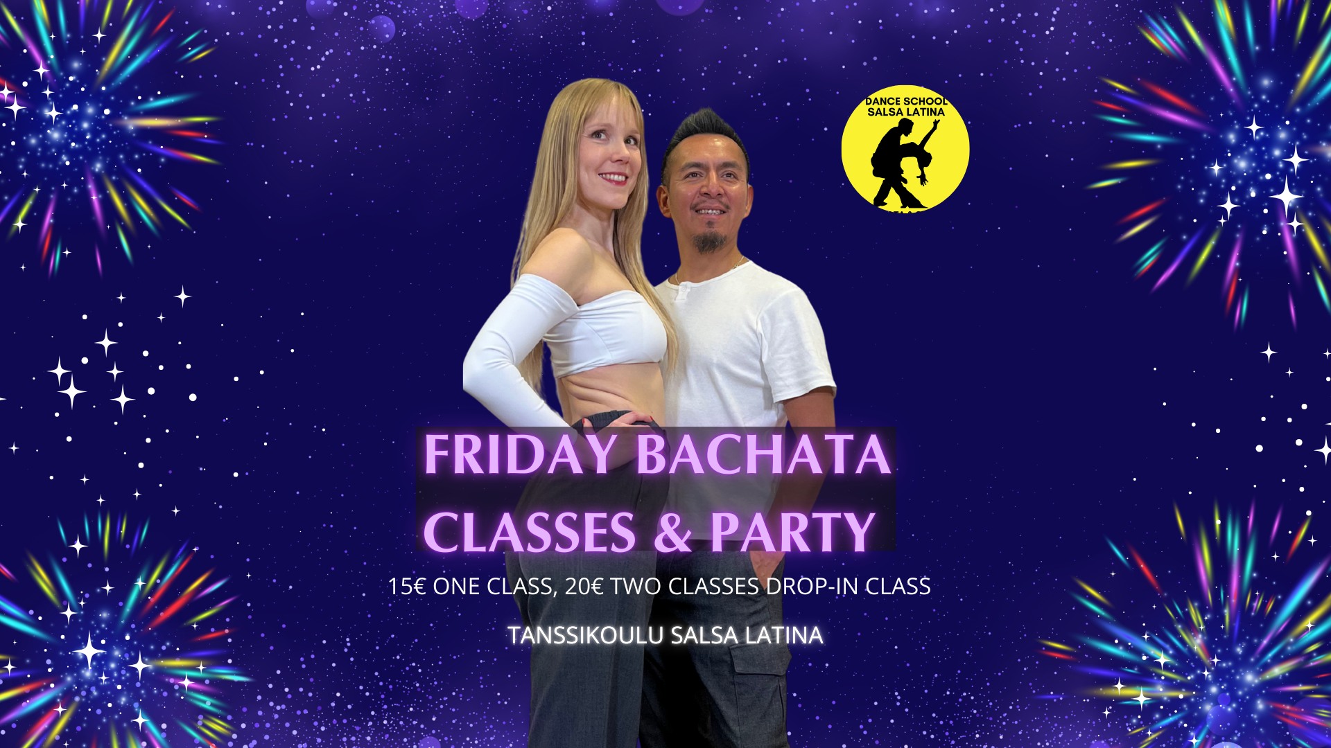 Every Friday Regular Bachata classes & Dance Party