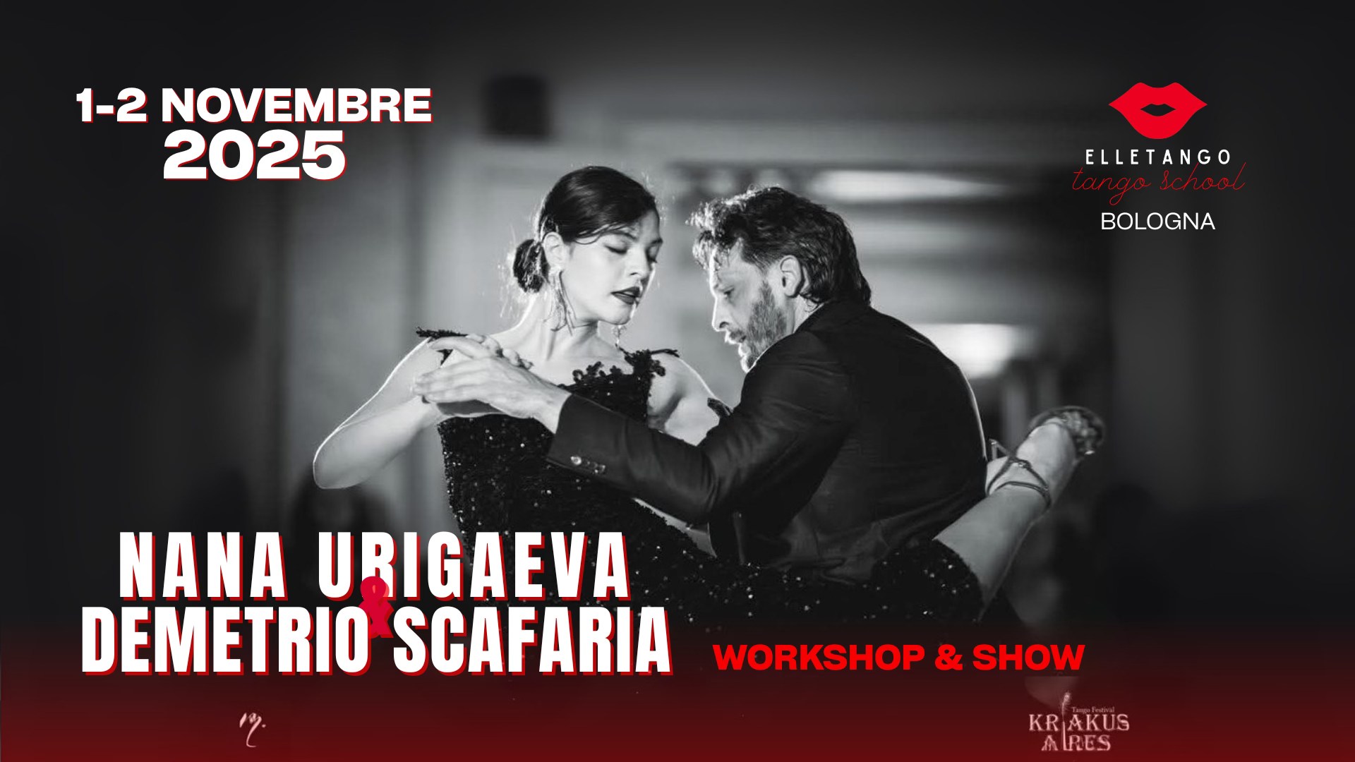 Nana Urigaeva & Demetrio Scafaria - Workshop & Show a Bologna
