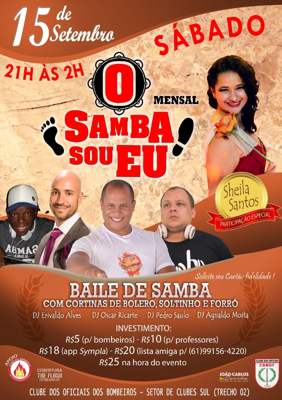 O Samba Sou Eu - Mensal - 15 de Setembro