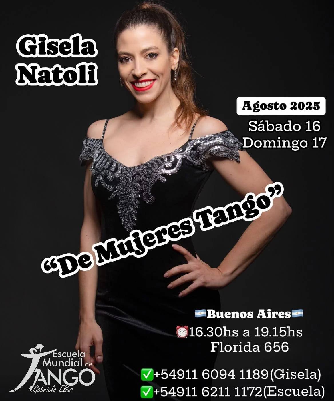 š¹ āDE MUJERES TANGO", Gisela Natoli