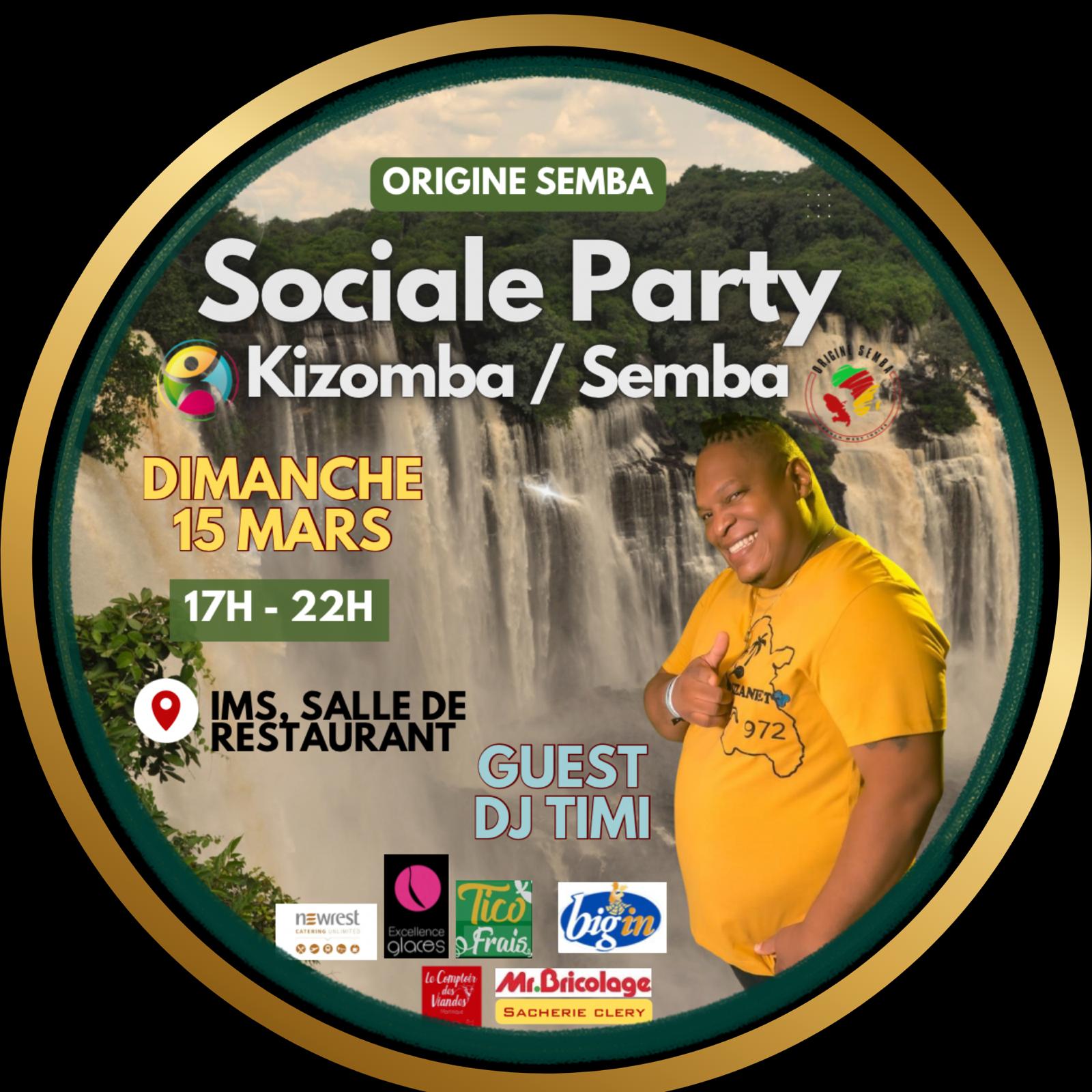 SOCIALE PARTY - KIZOMBA SEMBA BY ORIGINE SEMBA