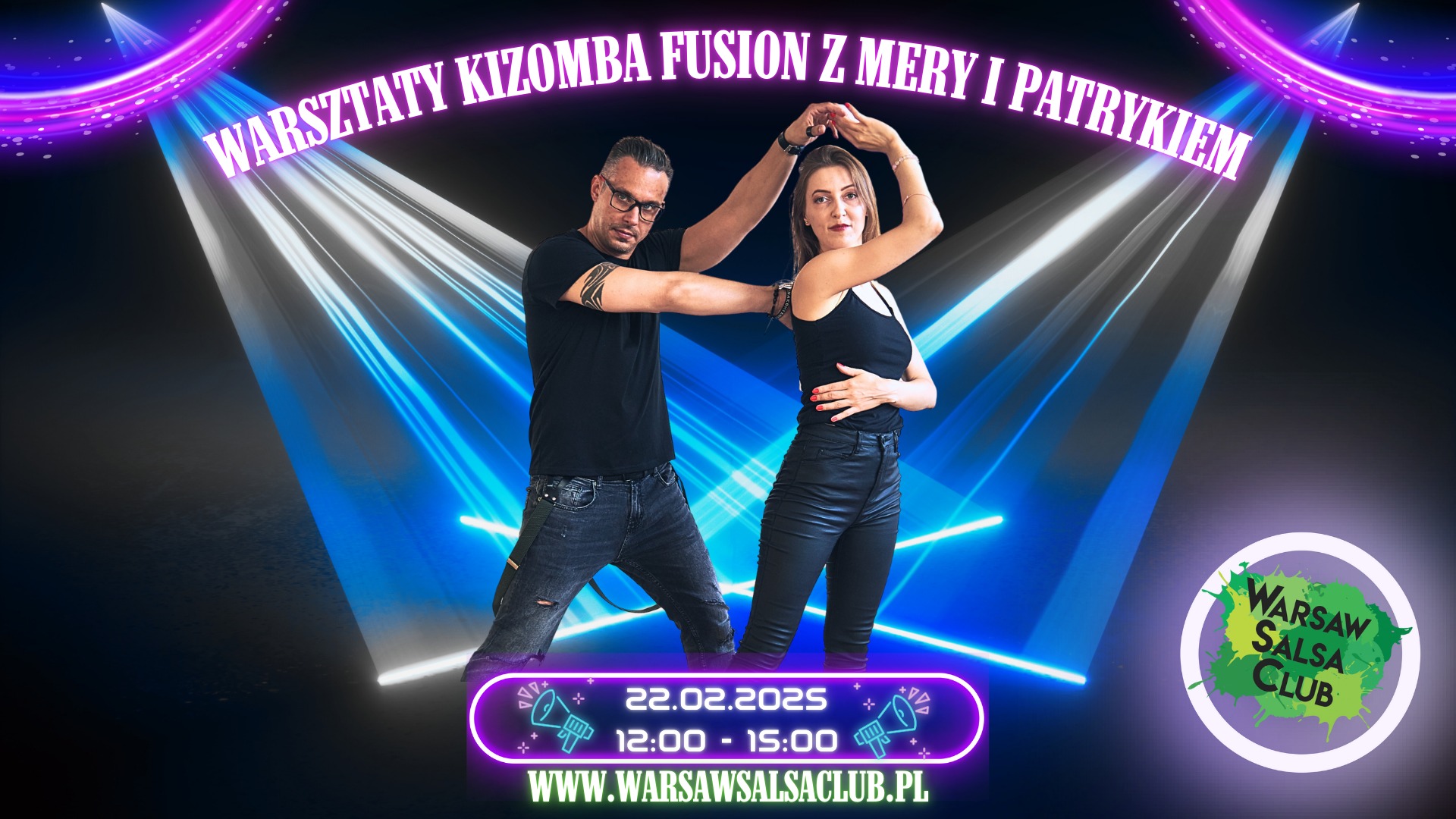 Kizomba Fusion - warsztaty z Mery & Patrykiem