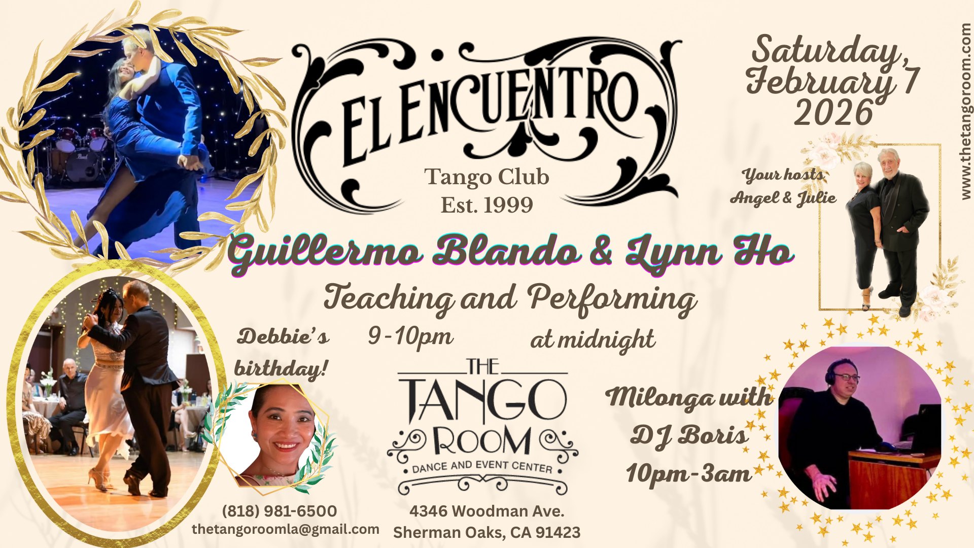 ANOTHER FIRST at EL ENCUENTRO!