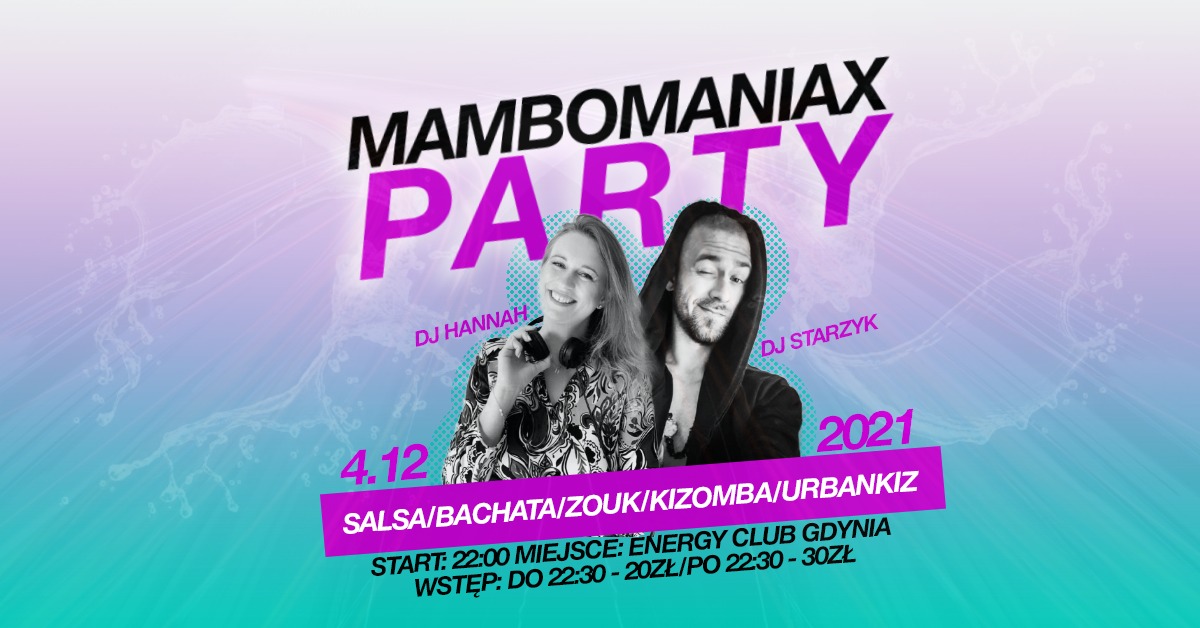 MAMBOMANIAX PARTY 4.12. SOBOTA