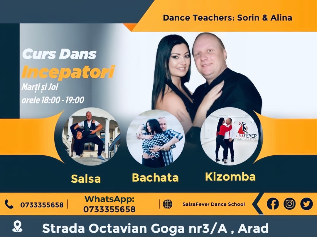 Curs Nou Dans Latino Bachata & Kizomba