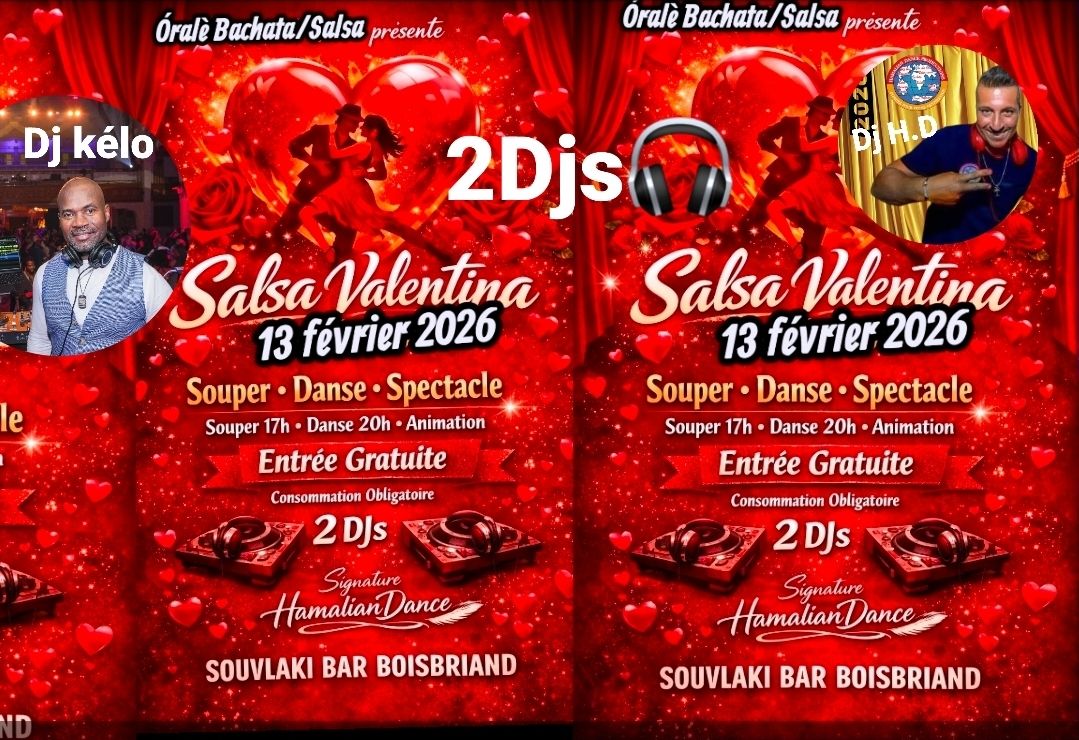Óralè bachata Salsa présente Valentina♥️15 ems éditions signature HamalianDance