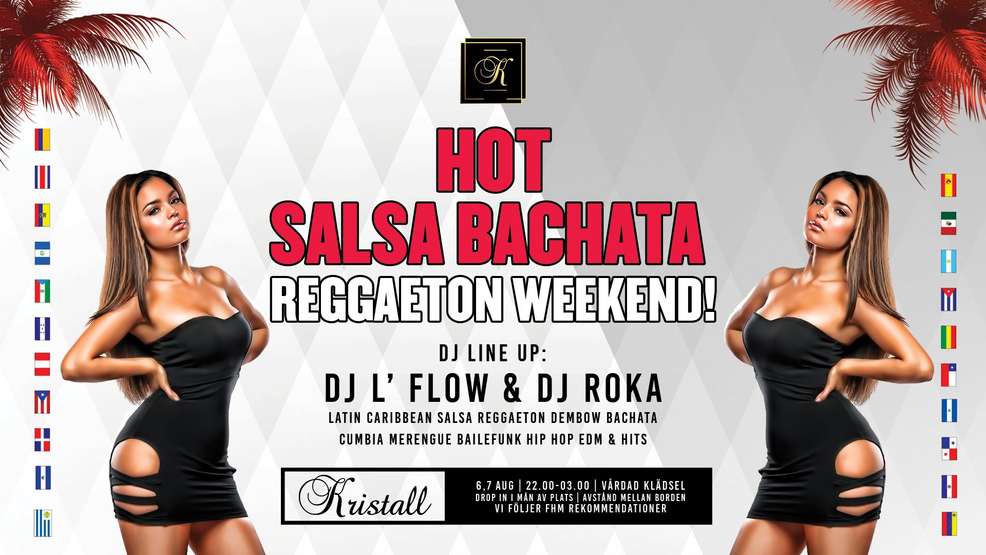 Hot Salsa Bachata & Reggaeton weekend!