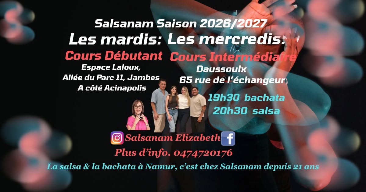 Cours Salsanam 2026 2027