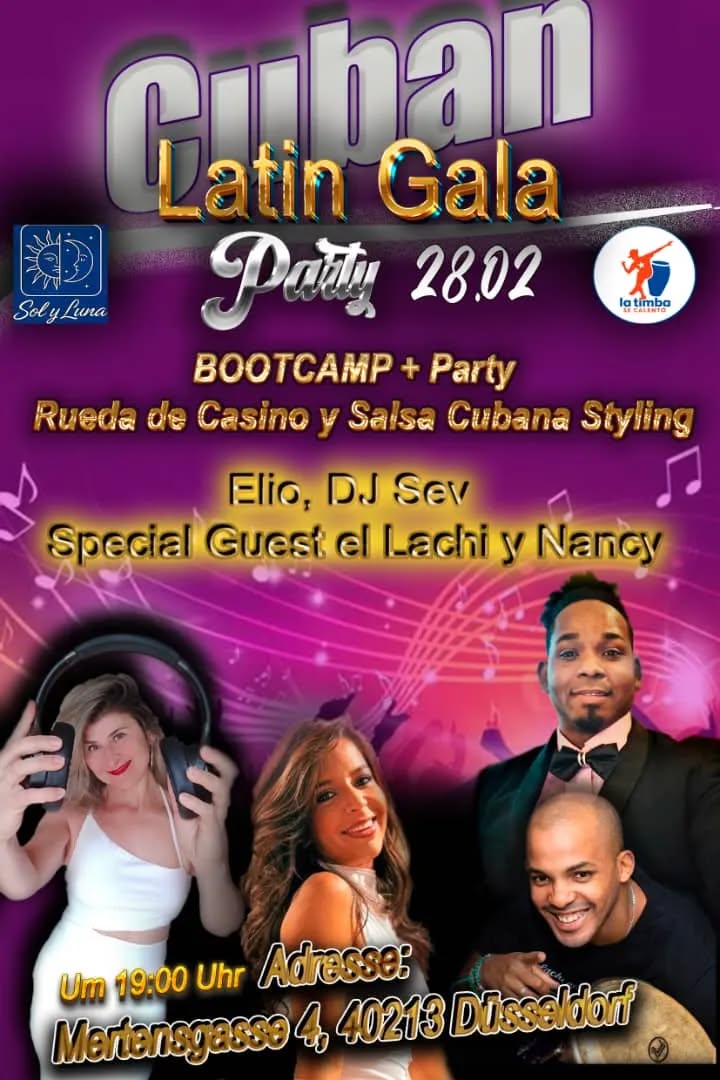 Cuban Latin Gala Party
