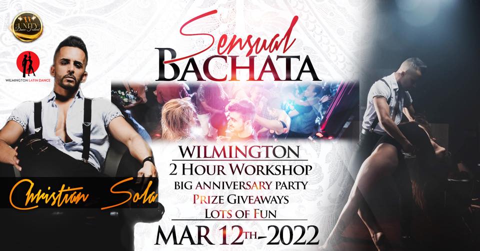 Sensual Bachata Workshops with Christian Sola (Wilmington, NC)