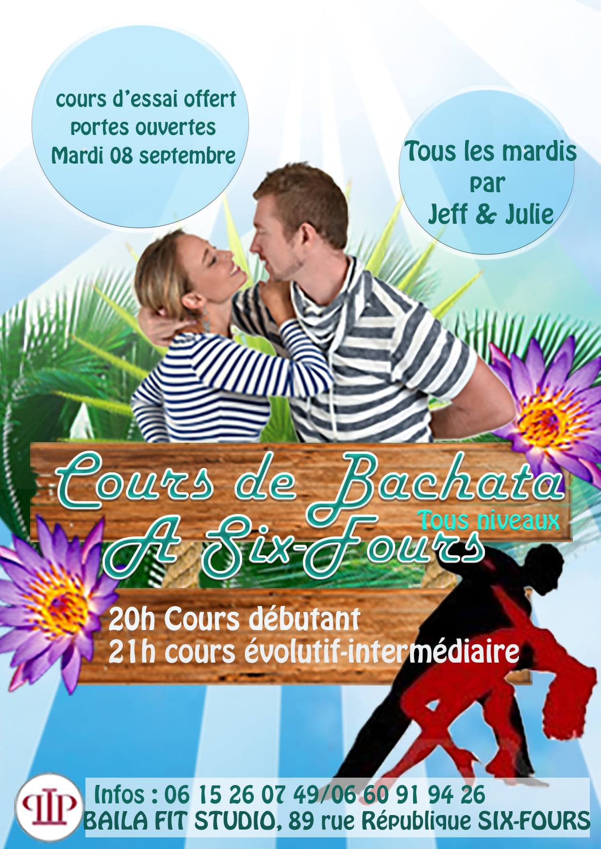 Cours de BACHATA Γ Six-Fours