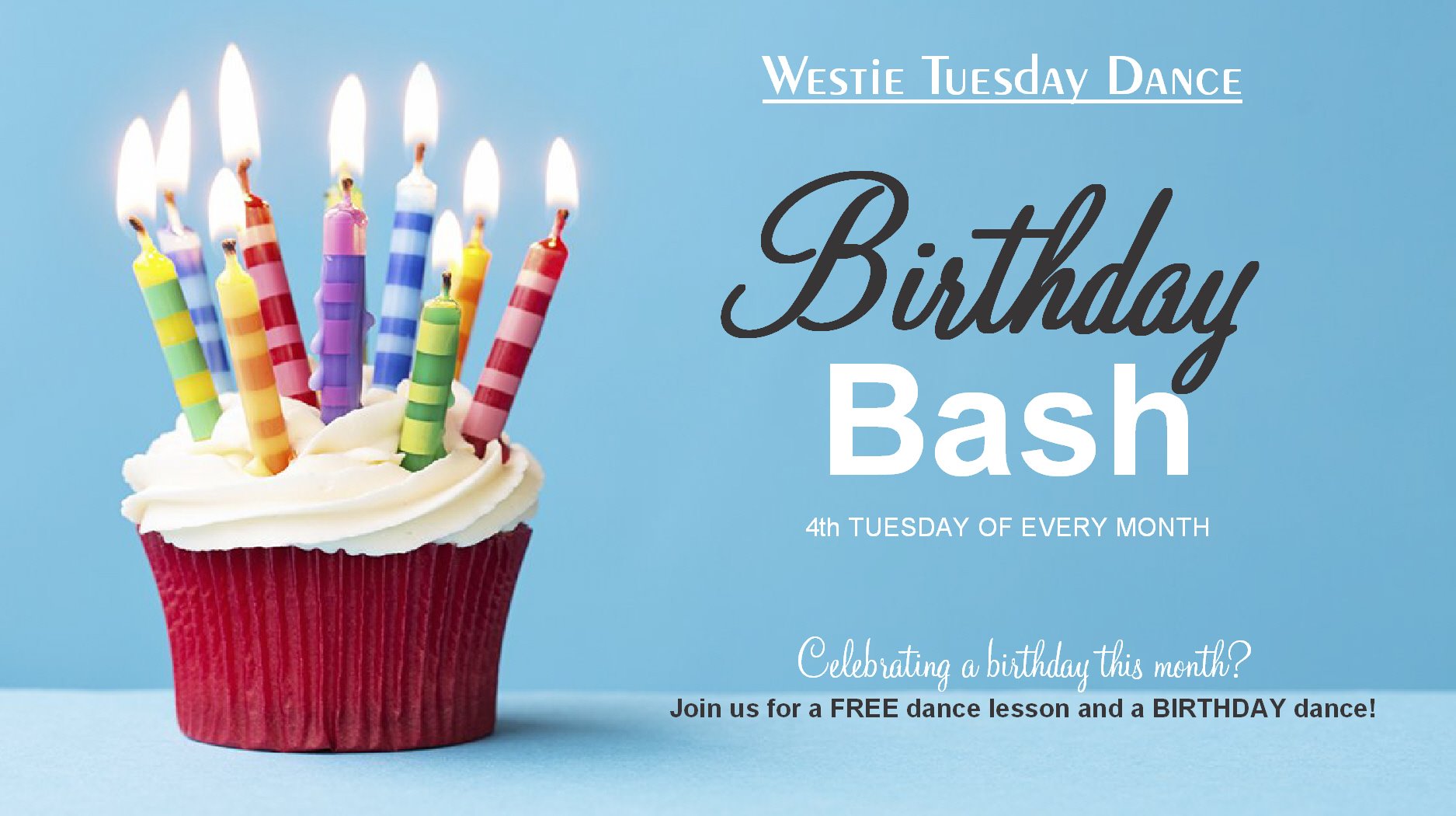 Westie Tuesday Dance - Birthday Celebration