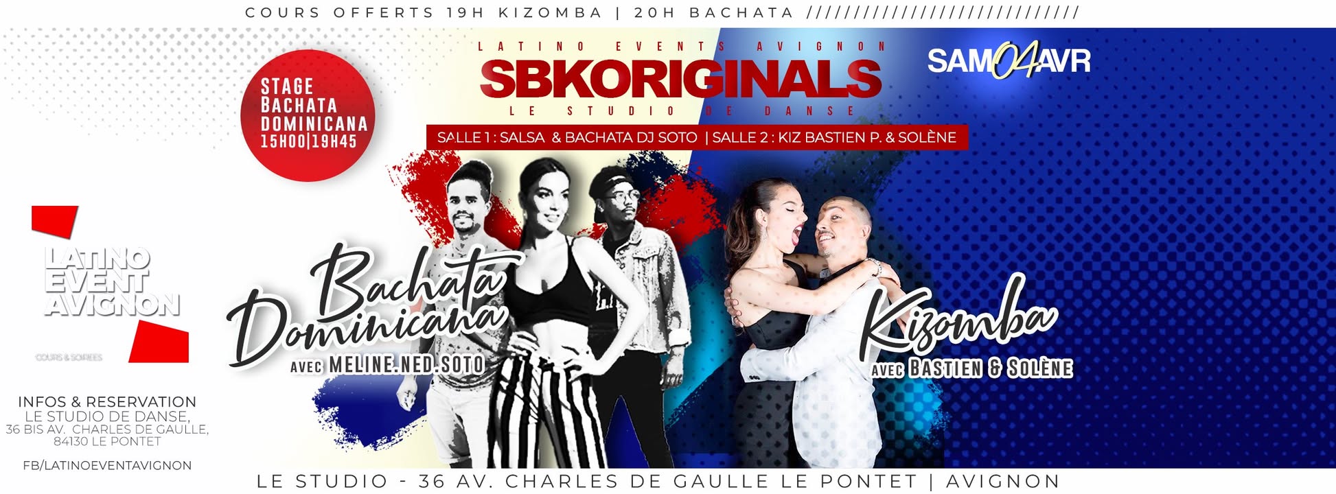 Sam04Avr - SBK Originals avec Dj Soto . Bastien & Solène
