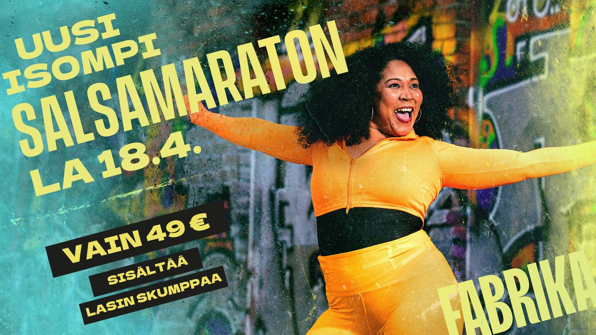 Fabrikan Salsamaraton la 18.4.