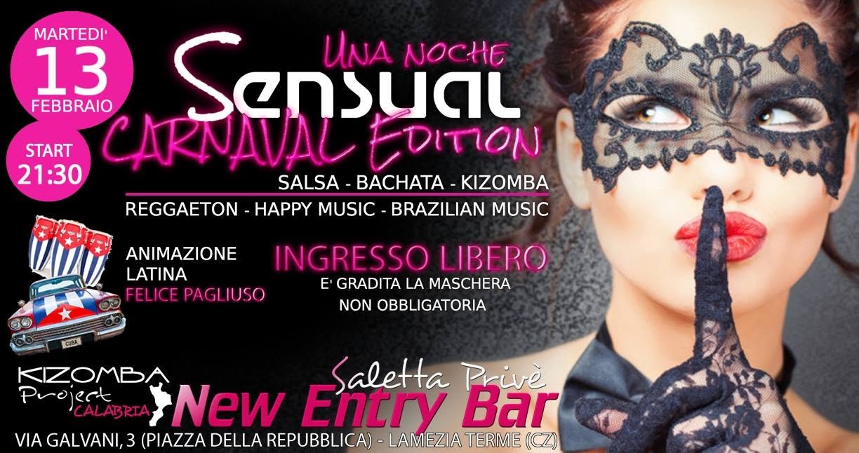 Una noche Sensual "Carnaval Edition"