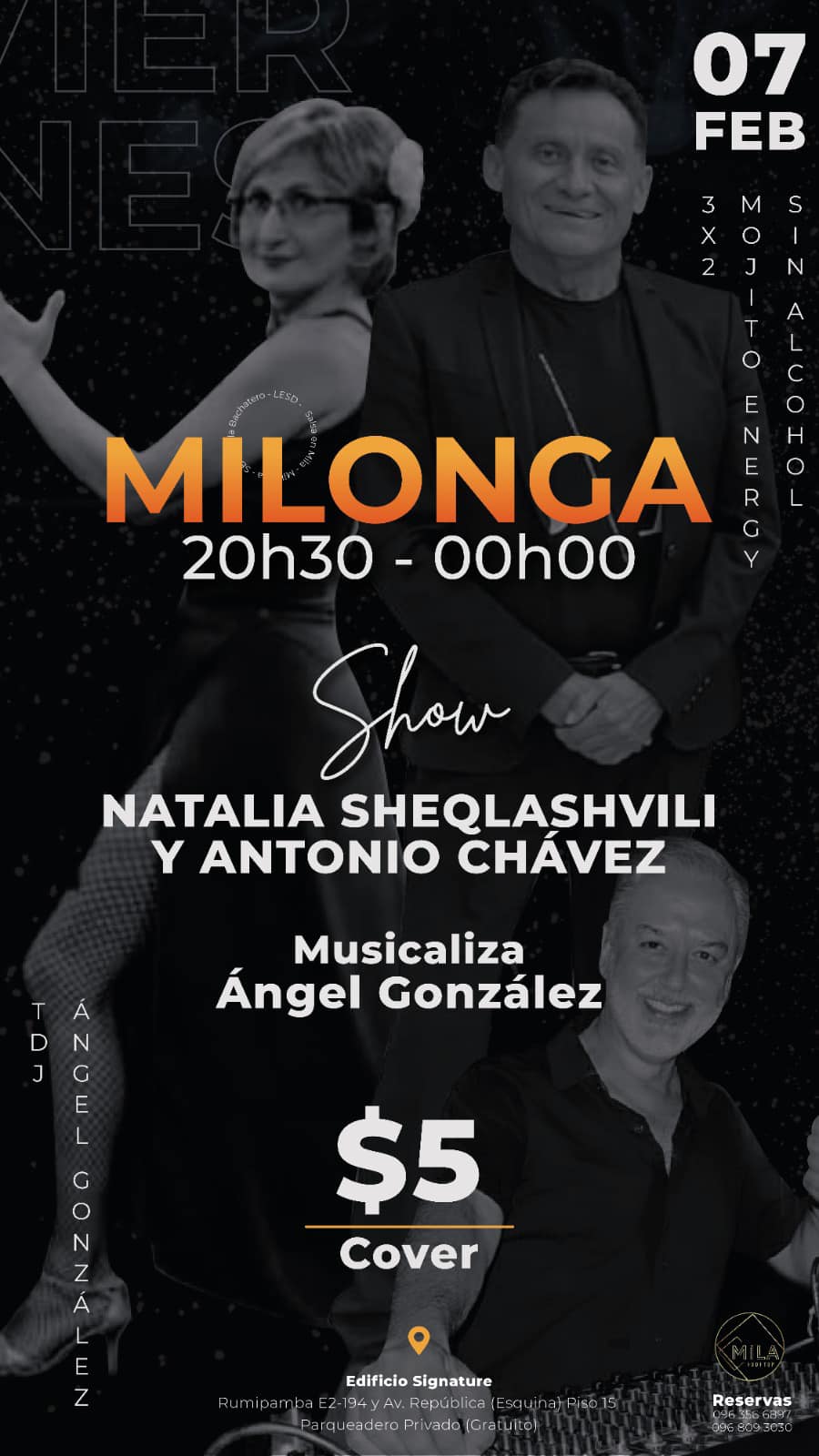 Milonga La Quilonga en Mila