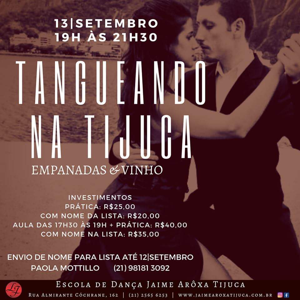 Tangueando Na Tijuca • Edição Setembro