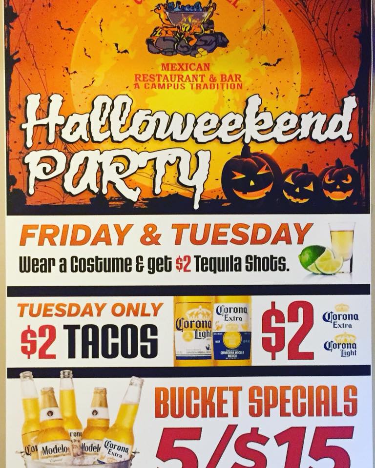 Halloween Salsa Party at Cazuelas Grill
