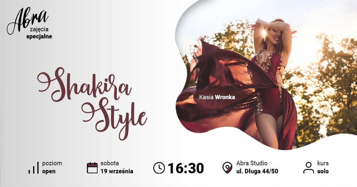 Shakira Style open z Kasią Wronką