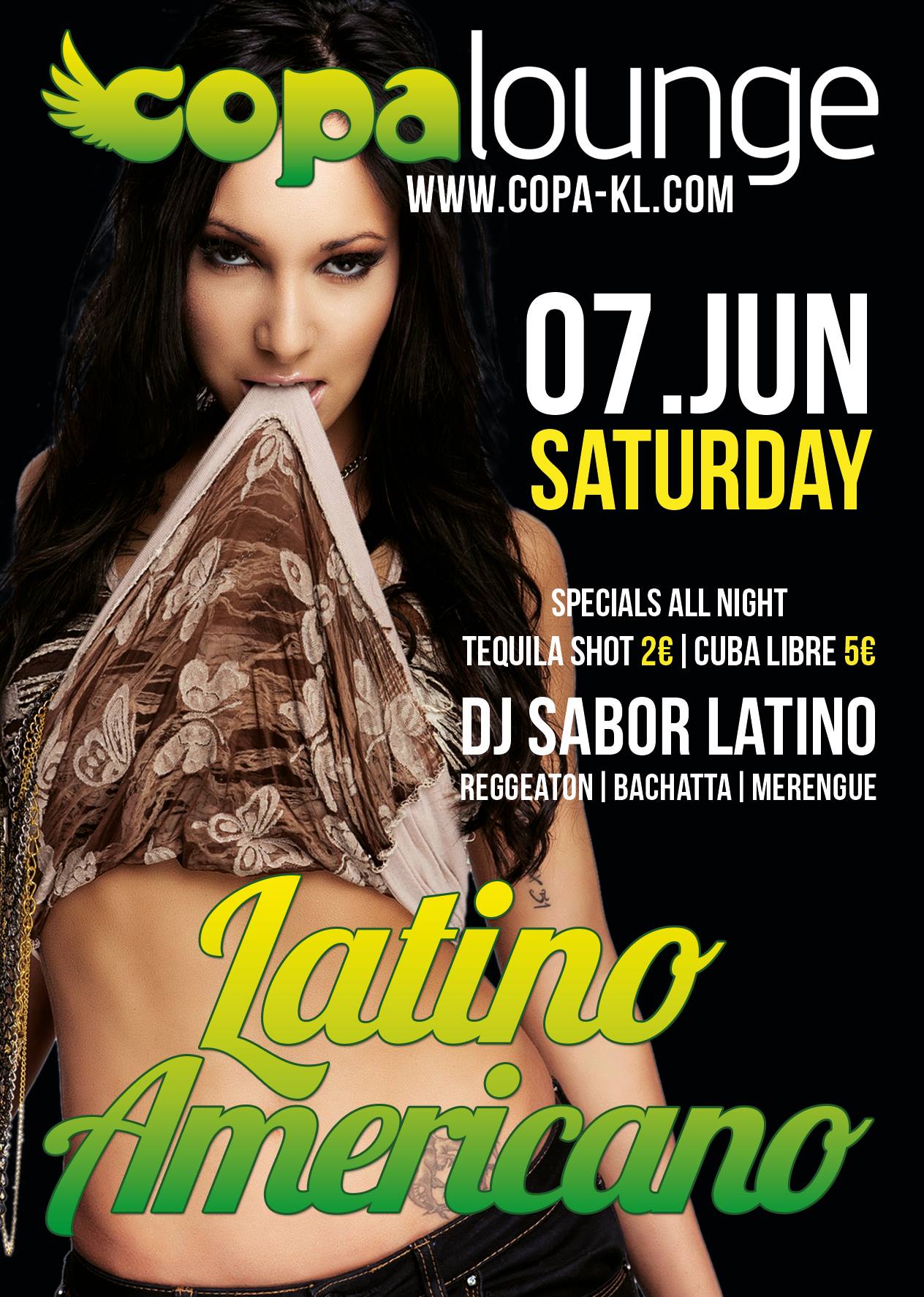 June Latino "Americano Party"…in the mix INTERNATIONAL DJ SABOR LATINO!