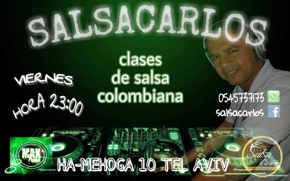 Viernes social de SALSACARLOS סלסה בשישי
