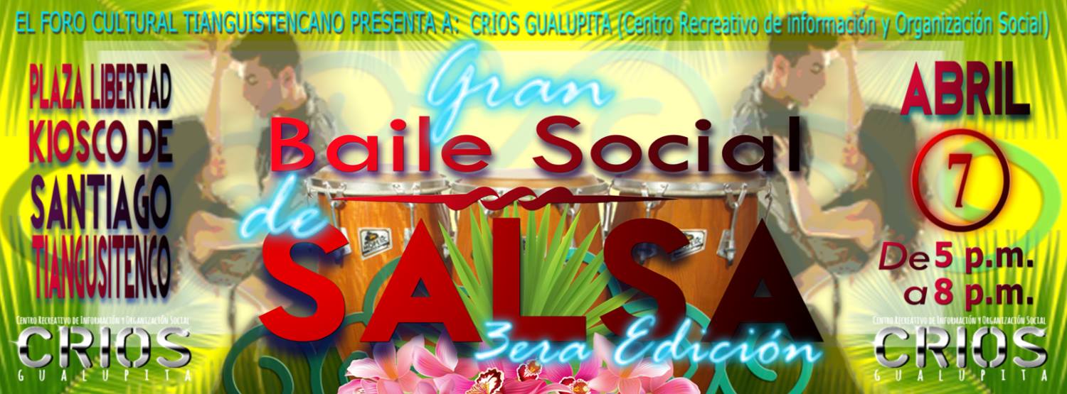 Gran Baile Social de SALSA 3era Edición