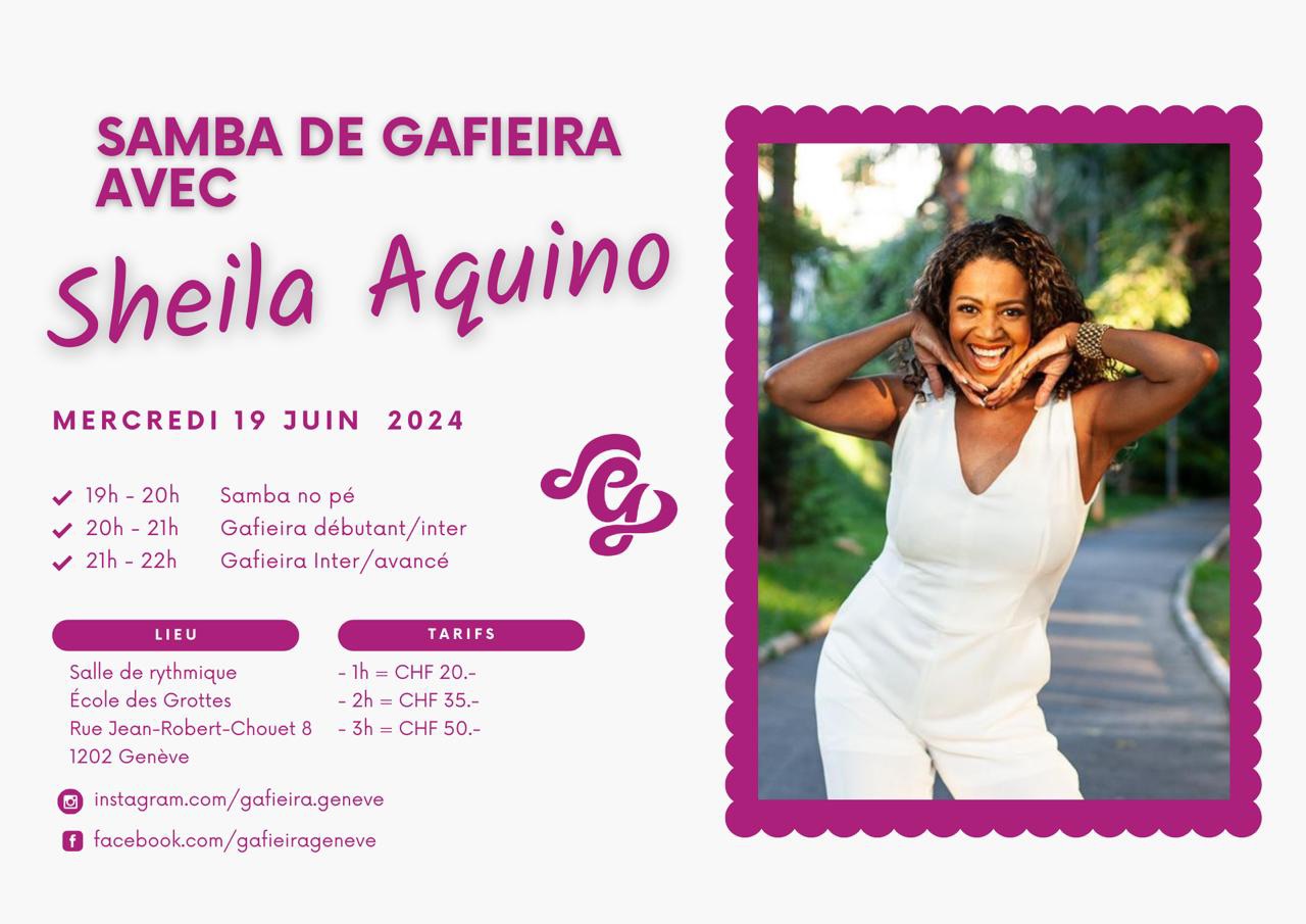 Cours avec Sheila Aquino