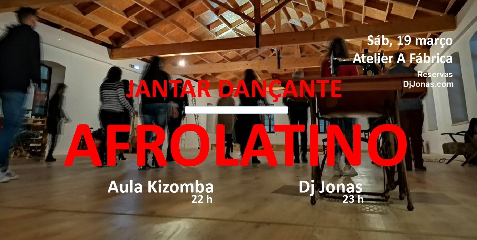JANTAR DANÇANTE AFROLATINO